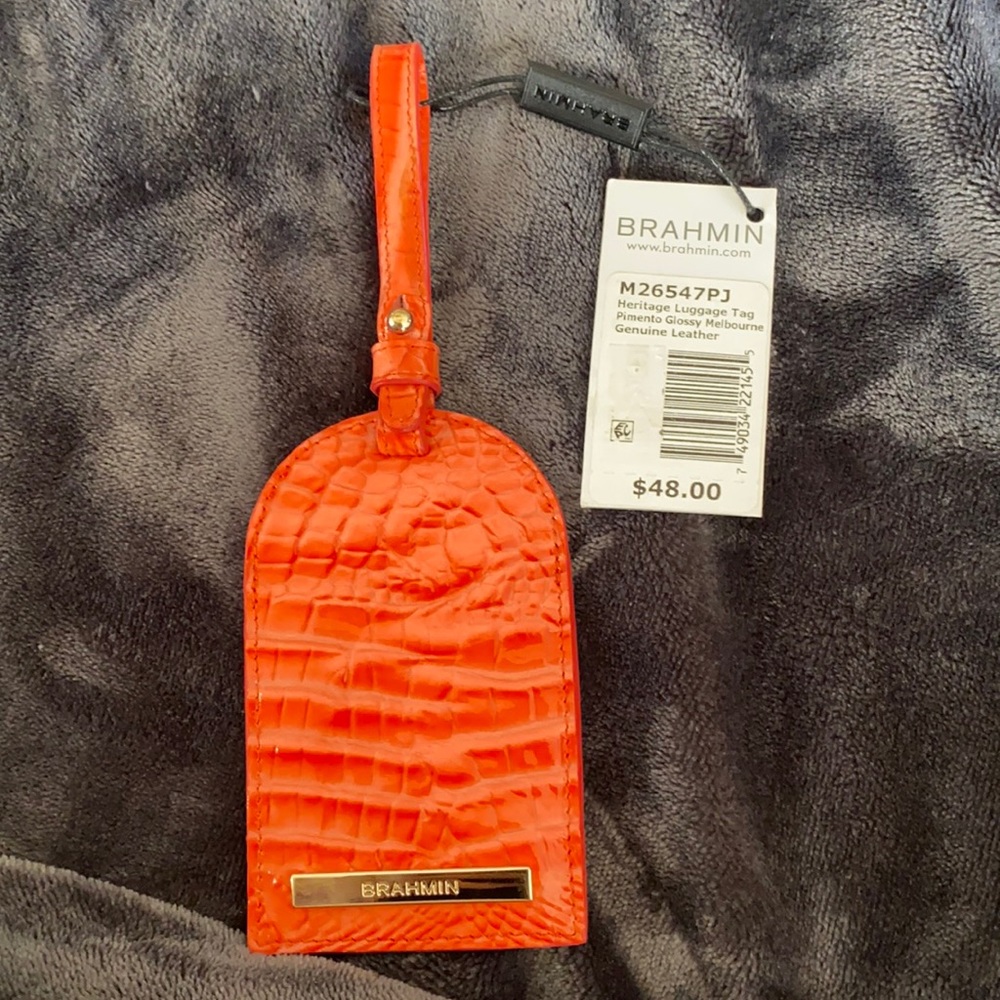 Brahmin Luggage Tag